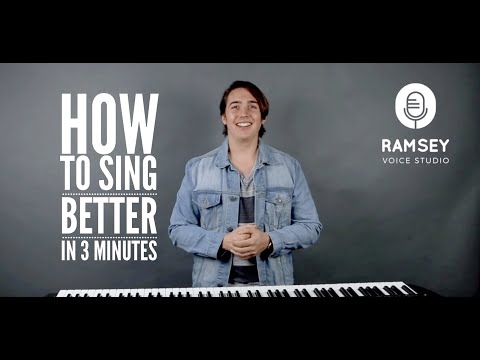 How to Sing Better in 3 Minutes