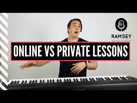 Online Singing Lessons vs Private Voice Lessons: Which is Best?