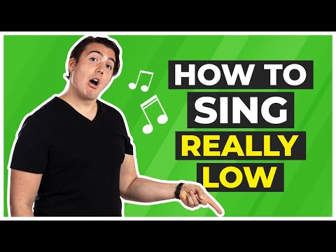 How to Sing Really Low: 5 Exercises to Get You There Fast!