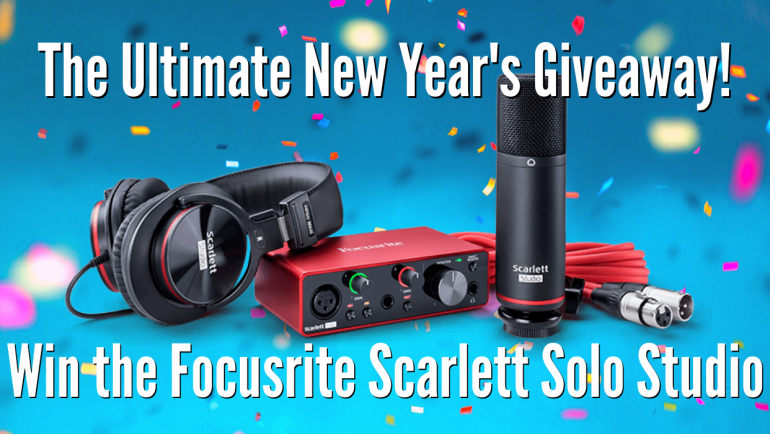 New Year’s Eve Ultimate Recording Kit Giveaway